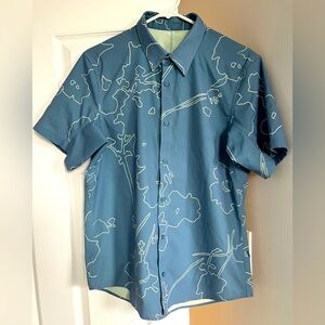 Lululemon Airing Easy Short Sleeve Shirt Collar